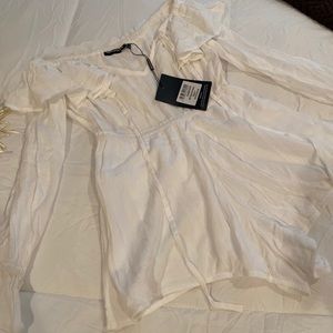 White Bardot Romper